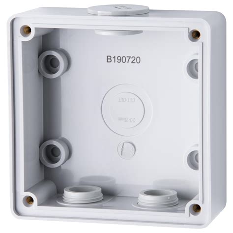 direct mount shallow electrical box|shallow surface mount outlet box.